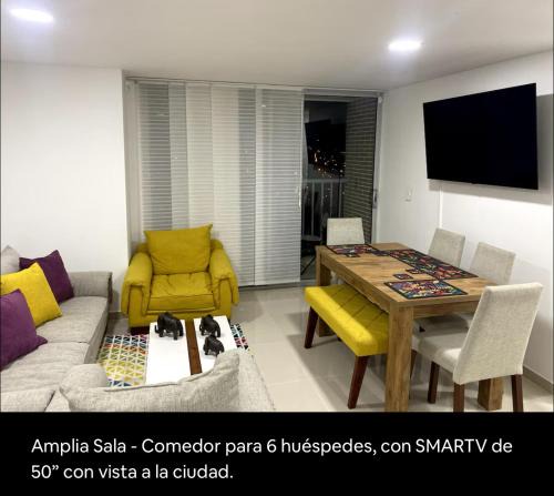 Ibague Apartment | Altura y Lujo Vista Piscina Gym AC