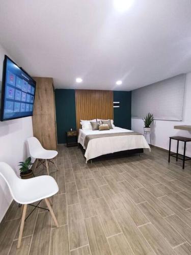 La America Apartment | Apartaestudio moderno y privado en Medellin