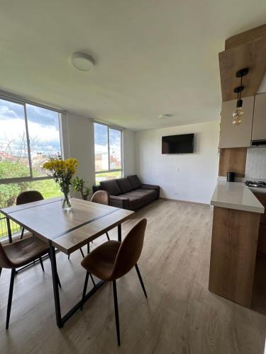 Paipa Apartment | Apartamento familiar de 3 habitaciones con parqueadero en Paipa