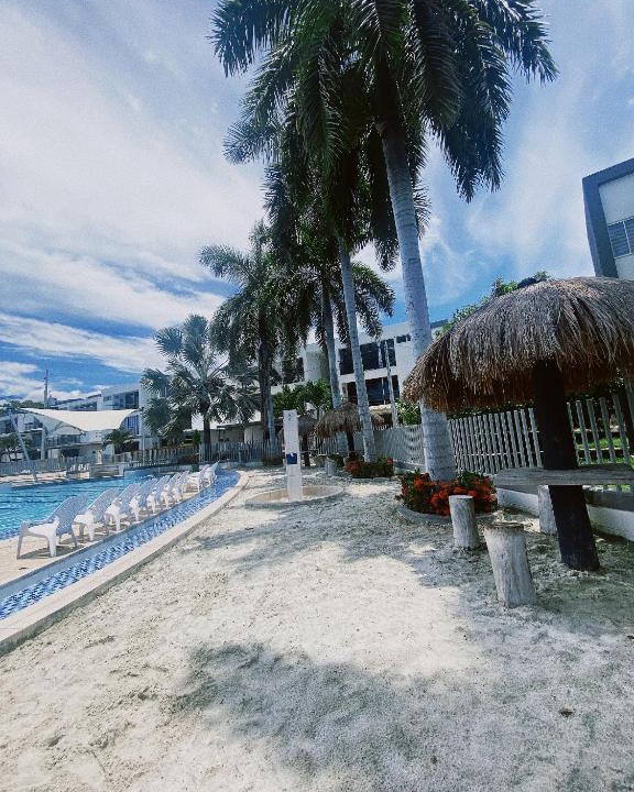 Zona Colonial Apartment | Apartasol en ciudadela santa fe vista a la piscina
