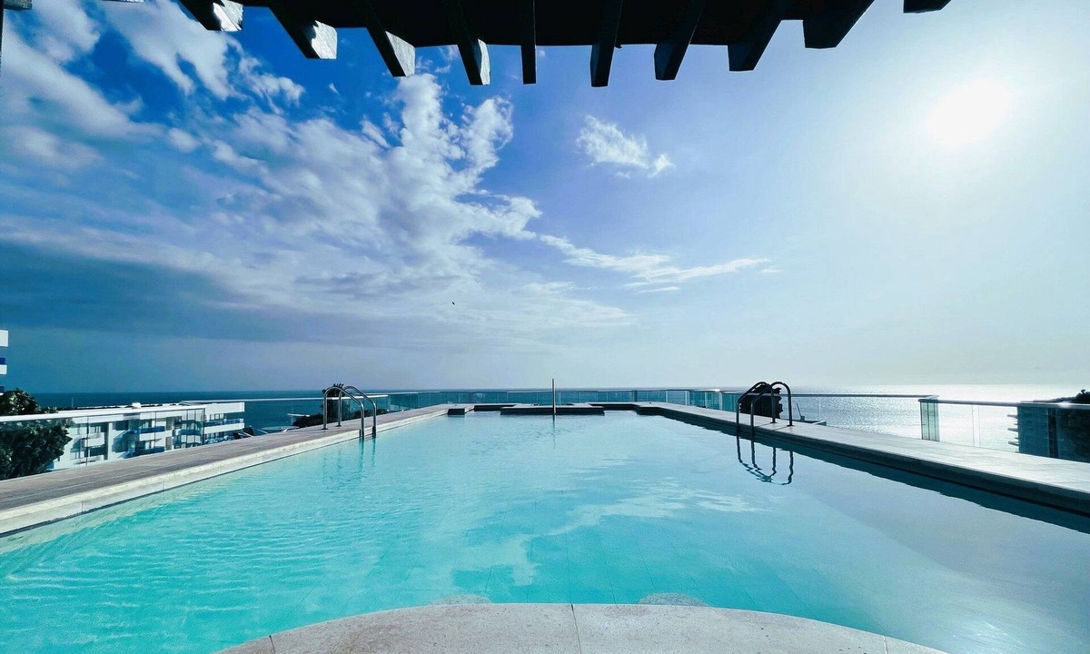 Pozos Colorados House | Apt with beach service, terrace with 360 view