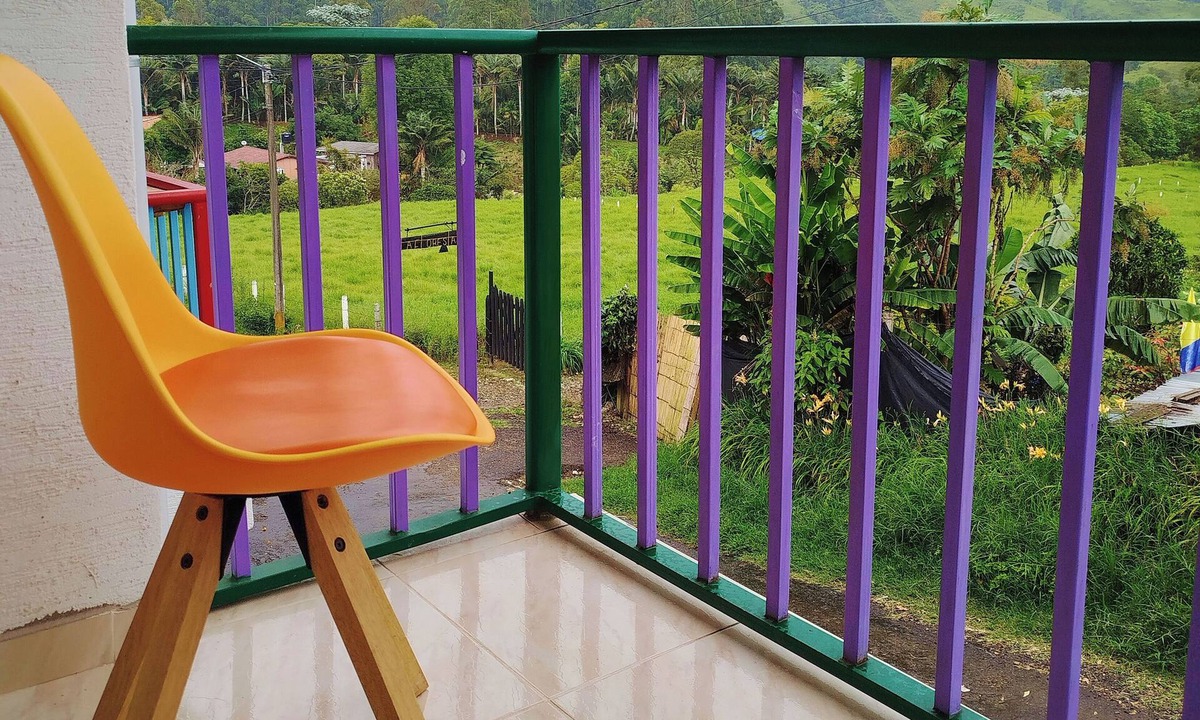 Salento Apartment | Balcony with mountain view
