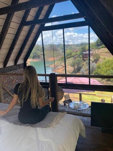 El Penol Ski Chalet | Cabaña con jacuzzi y acceso al embalse - Portum I