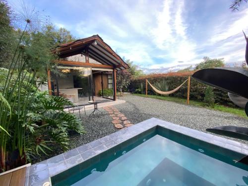 Alegrias Villa | Cabaña Lembos Jacuzzi con vista al cielo