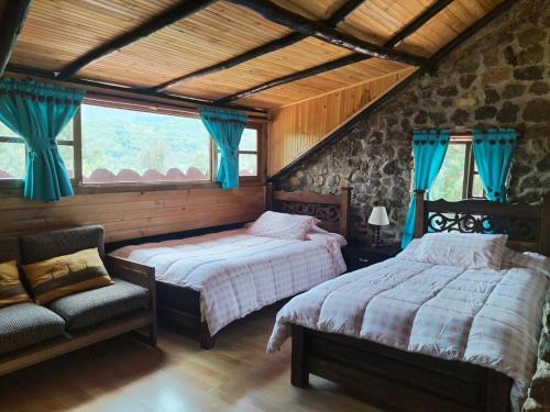 Cucunuba Ski Chalet | Casa de campo Cucunuba cabaña Buena Vista