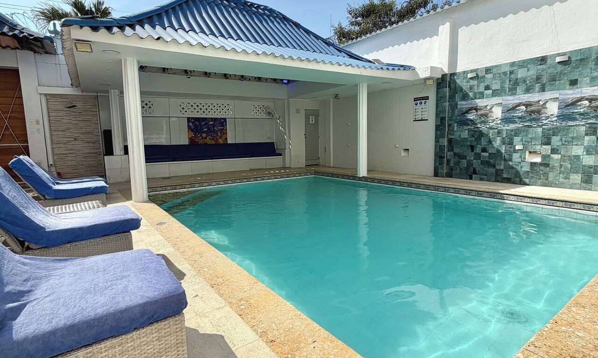 La Boquilla House | Casa Dimares | Private villa for 23 guests with a pool, 1 minute from the beach