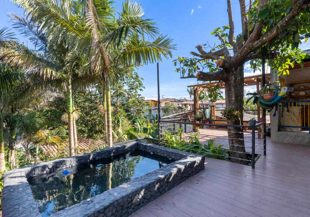Salento Ski Chalet | El Aguacate - Jacuzzi - Private Parking - Casa Tipica Cafetera Colombiana