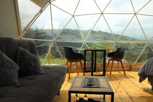 La Calera Ski Chalet | Glamping Caliza La Calera