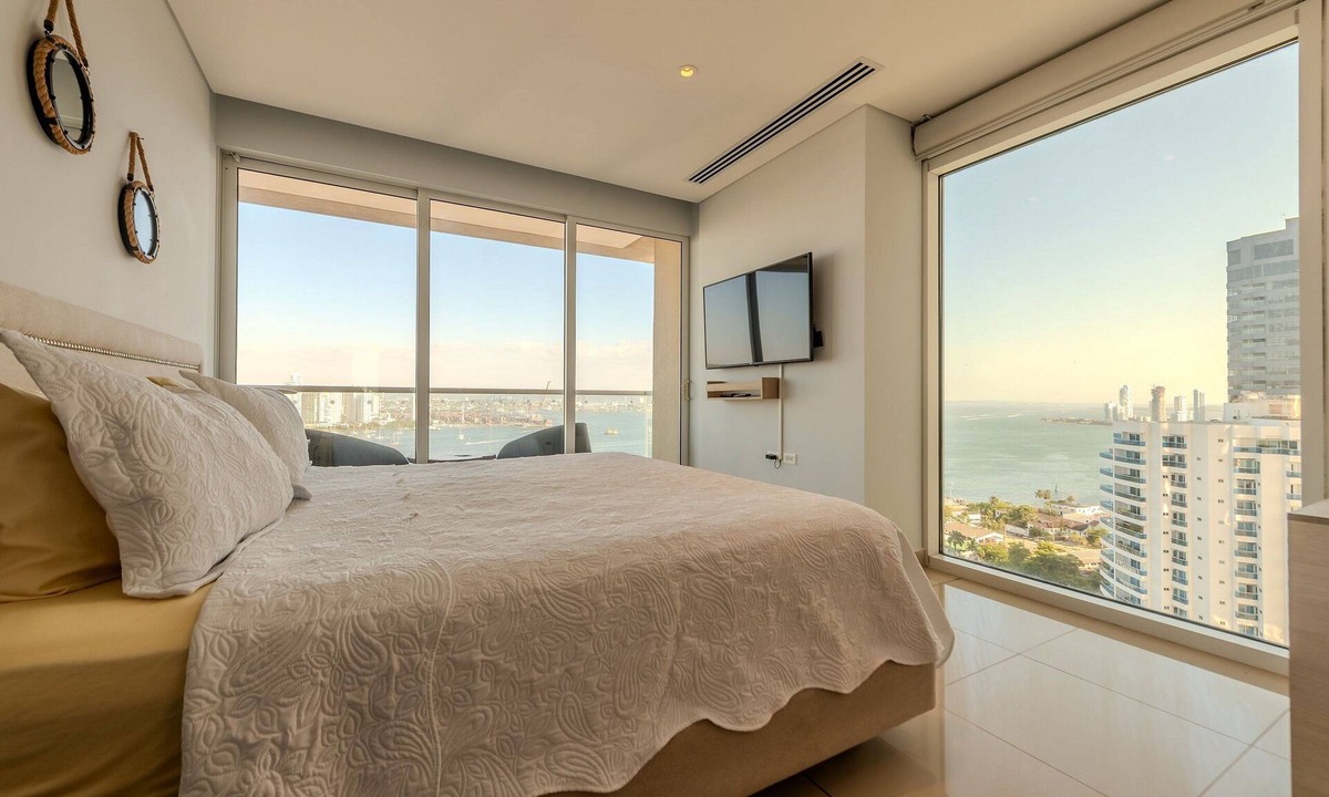 Bocagrande House | H2 building -Luxurious 2 BR/16th Fl - Bocagrande