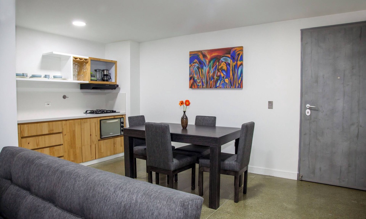 La Candelaria Apartment | Helena Building 2BR ✔️ Breakfast + Jacuzzi + Coworking in Medellin