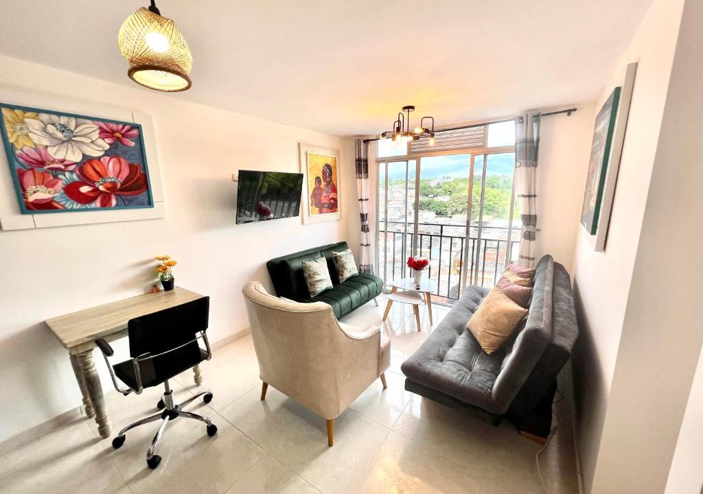 Armenia Apartment | HERMOSO APTO CON VISTA a LAS MONTAÑAS DEL QUINDÍO CERCA de TODO