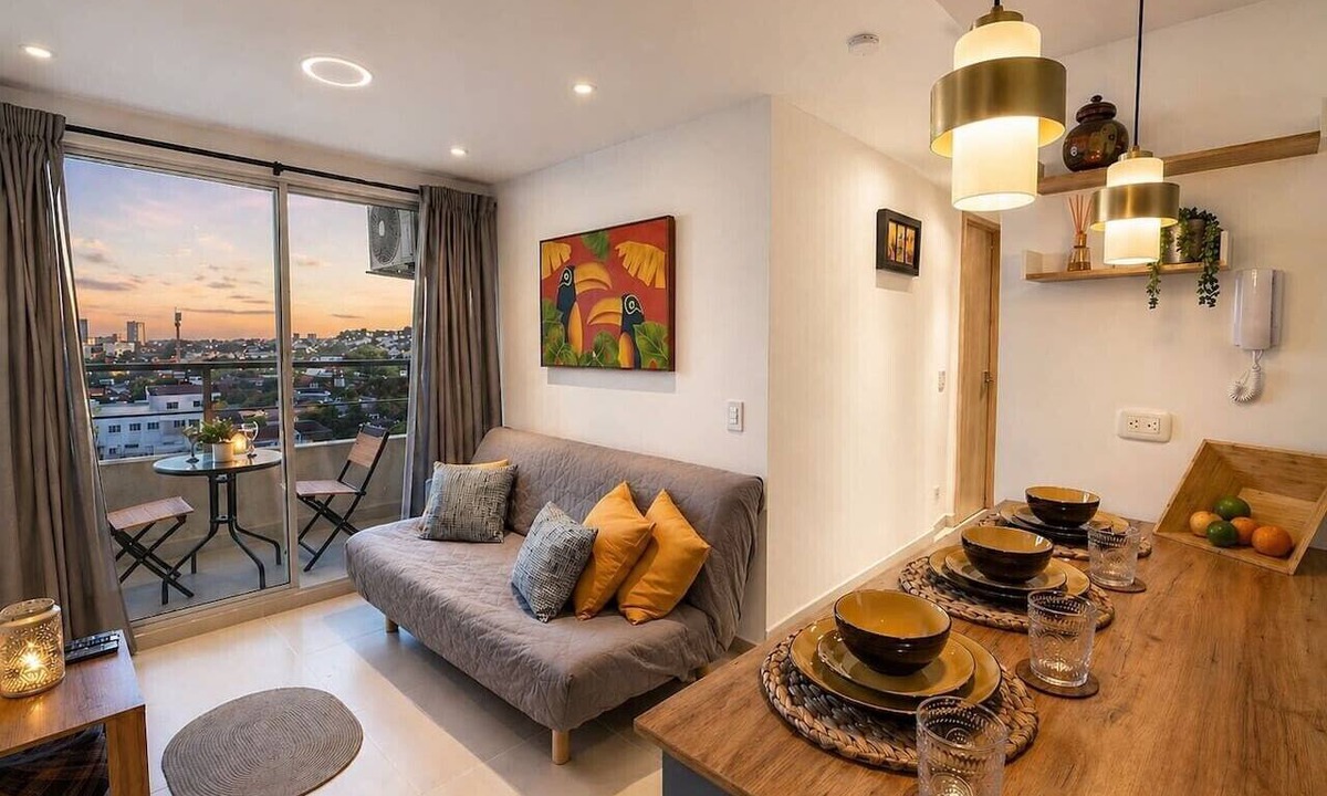 Torices Apartment | Kambiri | Seaview, Pool & Afro-Caribbean Style