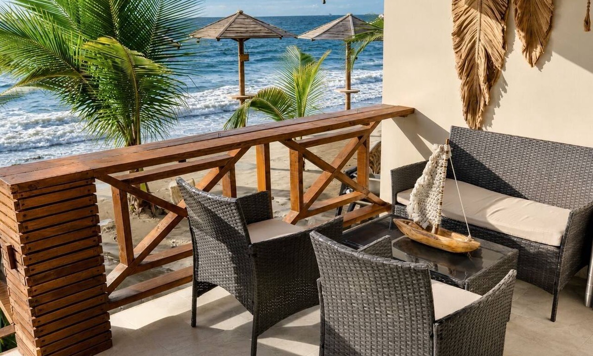 Tolu Apartment | Lujoso Apartamento en la primera linea del mar con picsinas