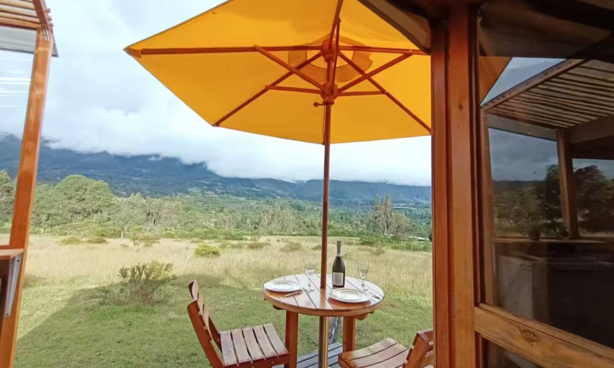 Arcabuco House | Mágica Yurta con vista a Iguaque