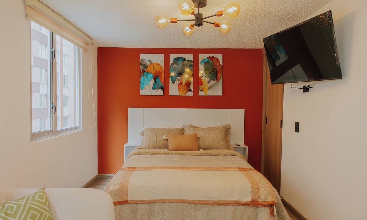 Calle 26 Apartment | Modern Studio Apartment Near the Airport
