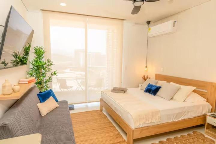 Pozos Colorados Apartment | Moderno Apto de Lujo con balcon y vista al mar