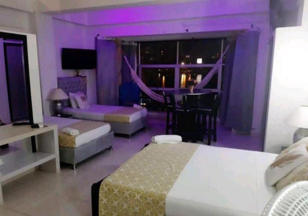 El Laguito Apartment | MR1-2G APARTAMENTO BASICO CERCA AL MAR CON AIRE ACONDICIONADO Y WIFi PARA 4 PERSONAS