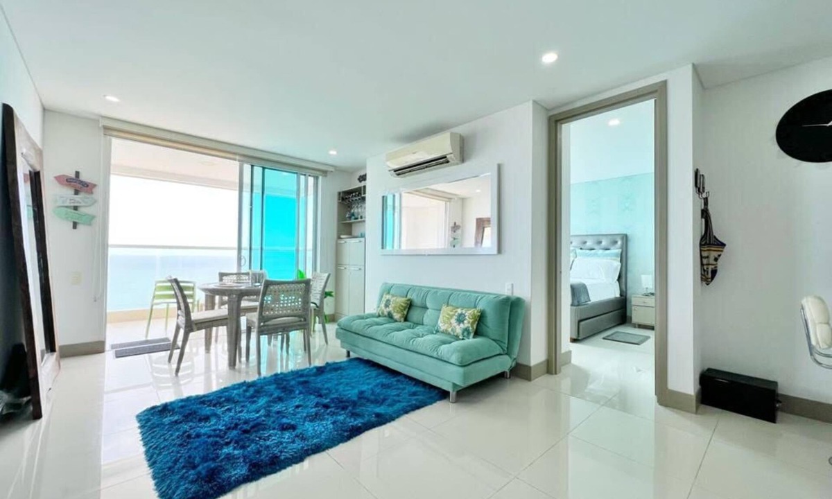 Bocagrande Condo | PHENOMENAL 2 Bedroom Suite on beach with oceanview balcony!