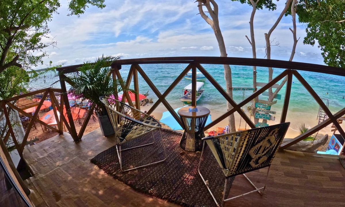 Cartagena Apartment | Room with private bathroom - Ocean view