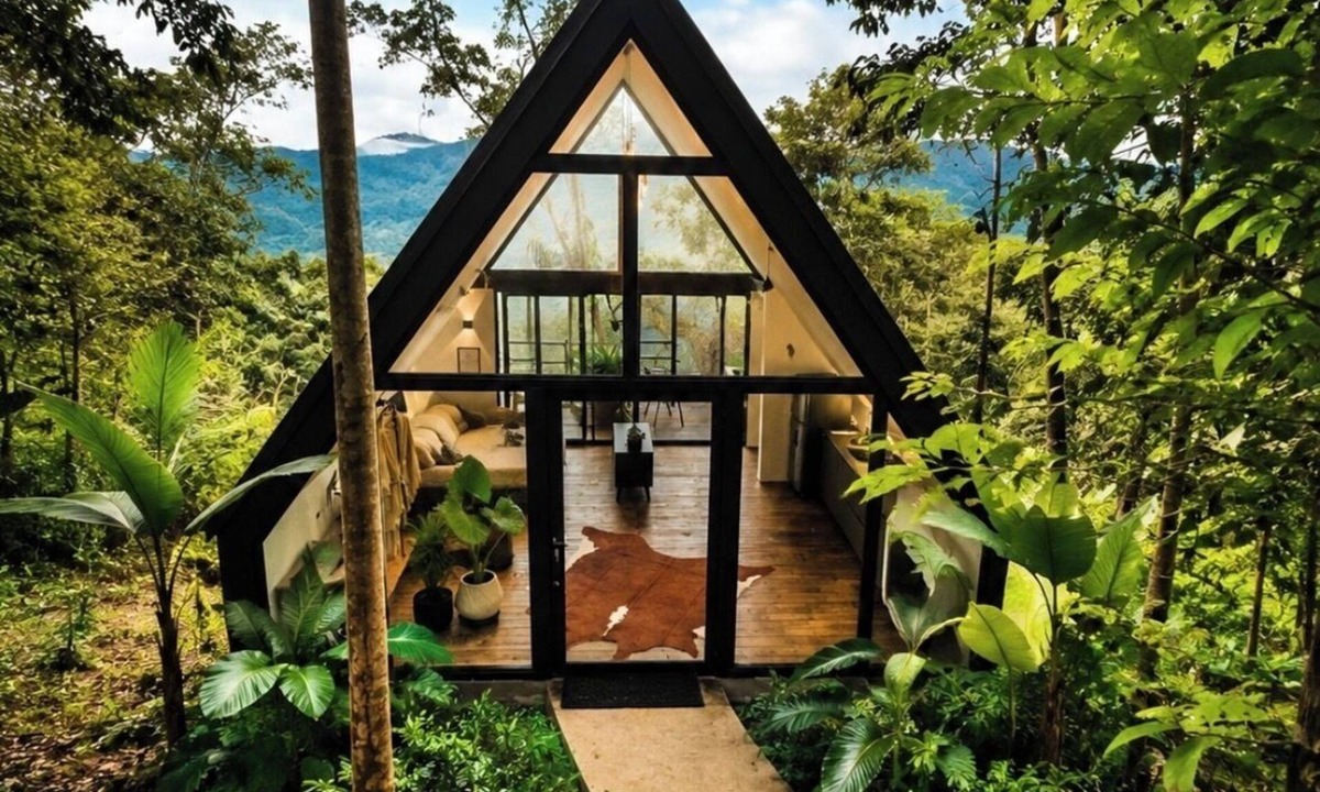 Cocorna Apartment | The Naked Jungle Luxury A-Frame w/Mountain View
