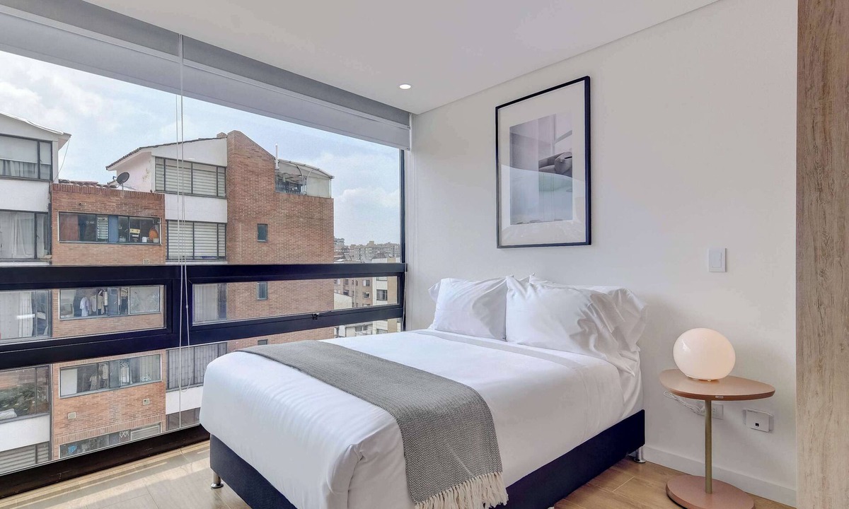 Usaquen Apartment | w* | Stunning Loft in Bogota w/Gym