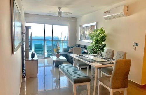 Bocagrande Apartment | 19TH FLOOR LUXURY APARTMENT BAY VIEW CARTAGENA