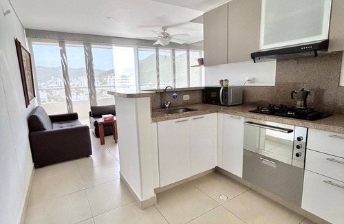 El Rodadero Apartment | 2-bedroom apartment in beautiful Salguero Beach with AC and comfort