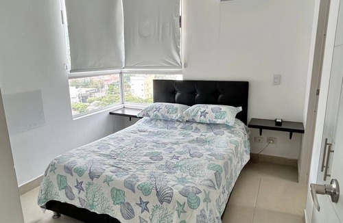 El Rodadero Apartment | 2-bedroom apartment in beautiful Salguero Beach with AC and comfort