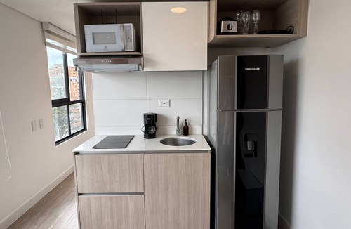 Barrios Unidos Apartment | 81 Charming 1-bedroom apartment in lovely Bogotá with WiFi, fitness room