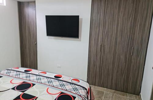 Ibague Apartment | Aparta Estudio 2 Camas - Parqueadero para Moto - Ibagué - Ciprés