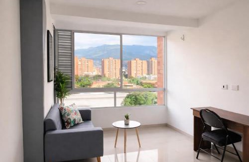 Suramericana Apartment | Apartaestudio cerca al Estadio Edificio Solohio 702