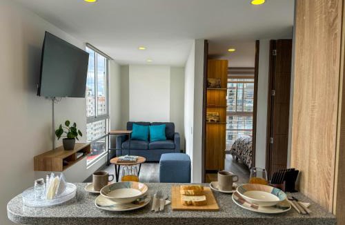 Centro International Apartment | ApartaSuite con la mejor vista en Centro Internacional Bogotá