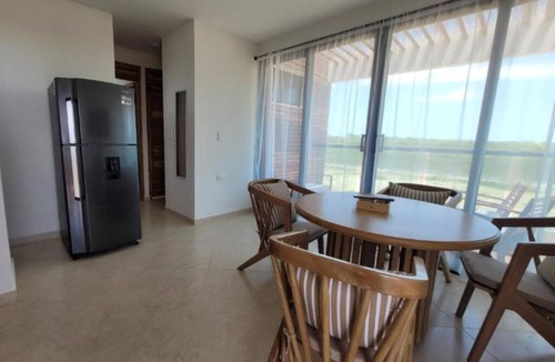 San Bernardo del Viento House | Apartment 10, on the second floor, with a beautiful view of the Caribbean Sea in Jardín del Mar.