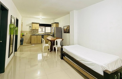 Santa Fe de Antioquia Apartment | Apartment in Santa Fe de Antioquia with Swimming Pool one block away and Air Conditioner