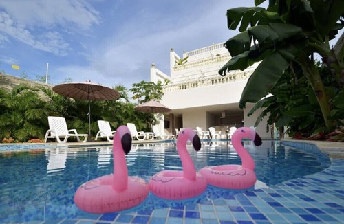 La Boquilla House | Beachfront villa with pool.