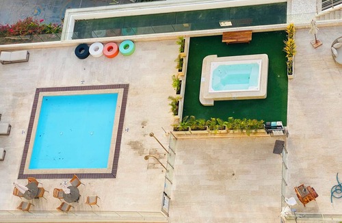 Urbanizacion Eliana Apartment | Cómoda apartasuite en Cartagena beach con vista al mar. Minutos del aeropuerto.