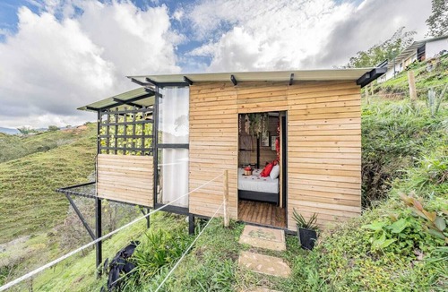 El Penol Cabin | Cabin with a view and access to the Peñol Guatápe Dam, breakfast, and unlimited use of the hot tub