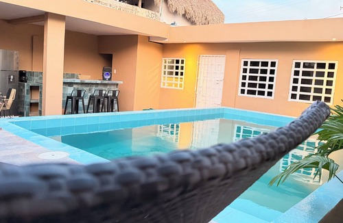 La Boquilla House | Caribbean Getaway with Private Pool, Steps from La Boquilla Beach