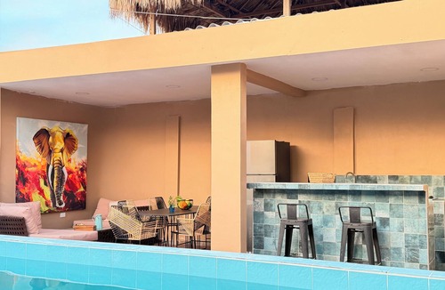 La Boquilla House | Caribbean Getaway with Private Pool, Steps from La Boquilla Beach