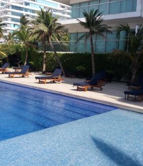 La Boquilla Apartment | Cartagena Beach Condo - 1400 sq. Ft. (130 m2)