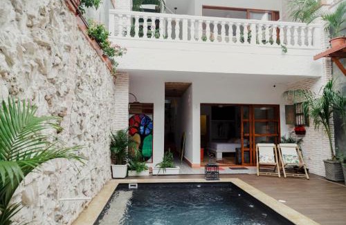 Cartagena Walled City Villa | Cartagena Casa Lujo, Piscina Privada, Cocinera y Vigilante