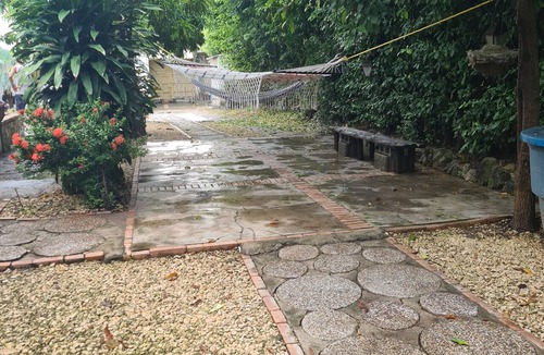 Cartagena District House | Colonial Lodge Retreat Private Room with Garden Bliss