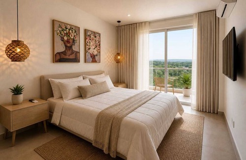 Zona Norte Apartment | Cozy 2-bedroom apartment in perfect Bolívar with AC and gym