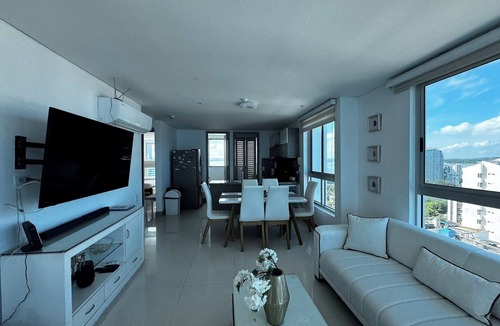 Bocagrande Apartment | Elegant apartment with spectacular Oceanview at Palmetto Beach in Bocagrande