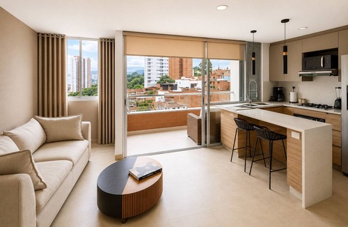 Sabaneta Apartment | Elegant Apartment - Panoramic View - Sabaneta