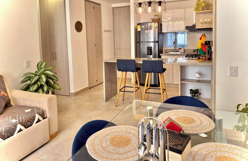 Zona Norte Apartment | Escape to Cartagena and relax at Azul Sereno
