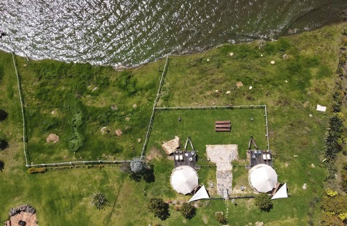 Toca RV Rental | Exclusive Yerbabuena Glamping Sites (2) - on the shores of Lake Toca (Boyacá)