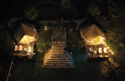 Toca RV Rental | Exclusive Yerbabuena Glamping Sites (2) - on the shores of Lake Toca (Boyacá)