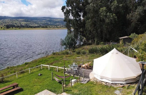 Toca RV Rental | Exclusive Yerbabuena Glamping Sites (2) - on the shores of Lake Toca (Boyacá)