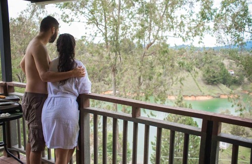 El Penol Villa | F4-Cabañas con represa y glamping peñol y Guatapé